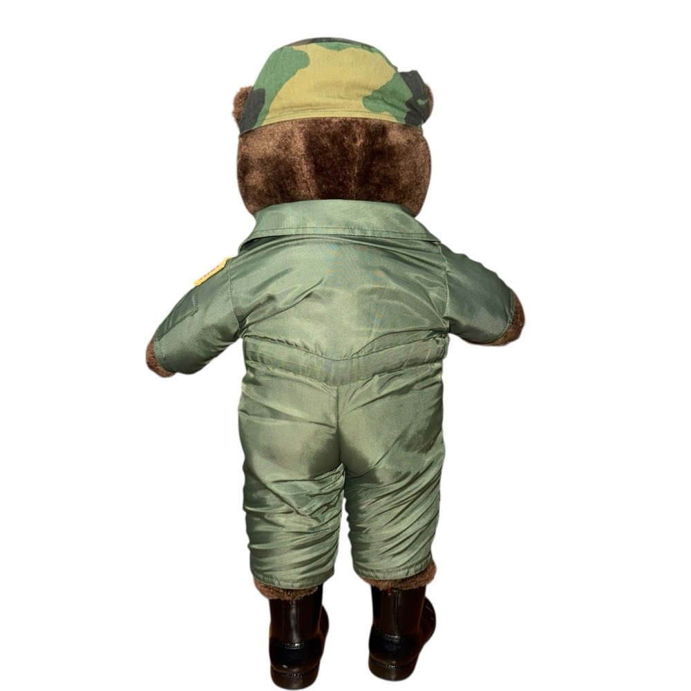 📌Bear Forces of America U.S. Army Military Teddy Bear Collectible w Dog Tags - Picture 8 of 9